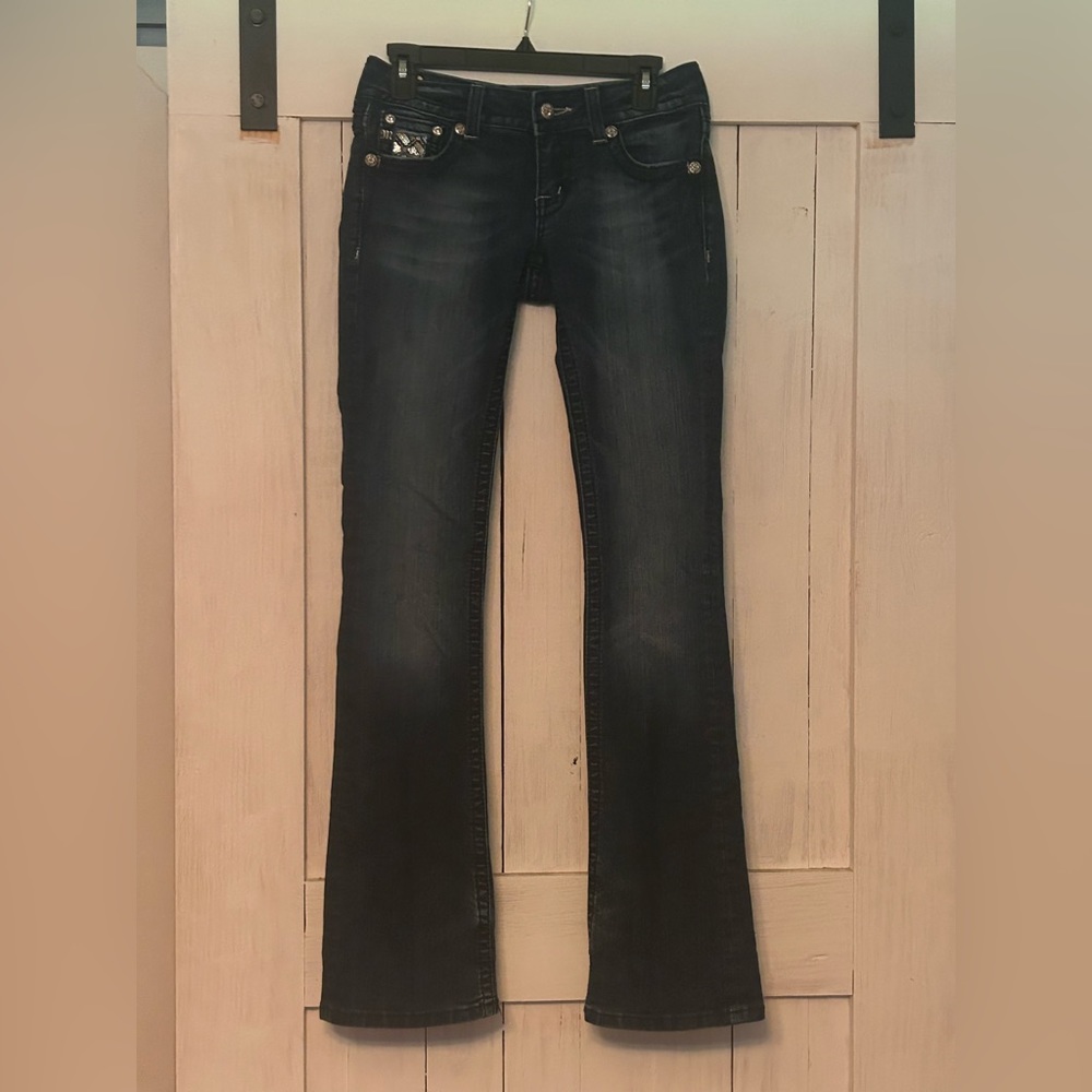 Miss Me Dark Wash Boot Cut Jeans